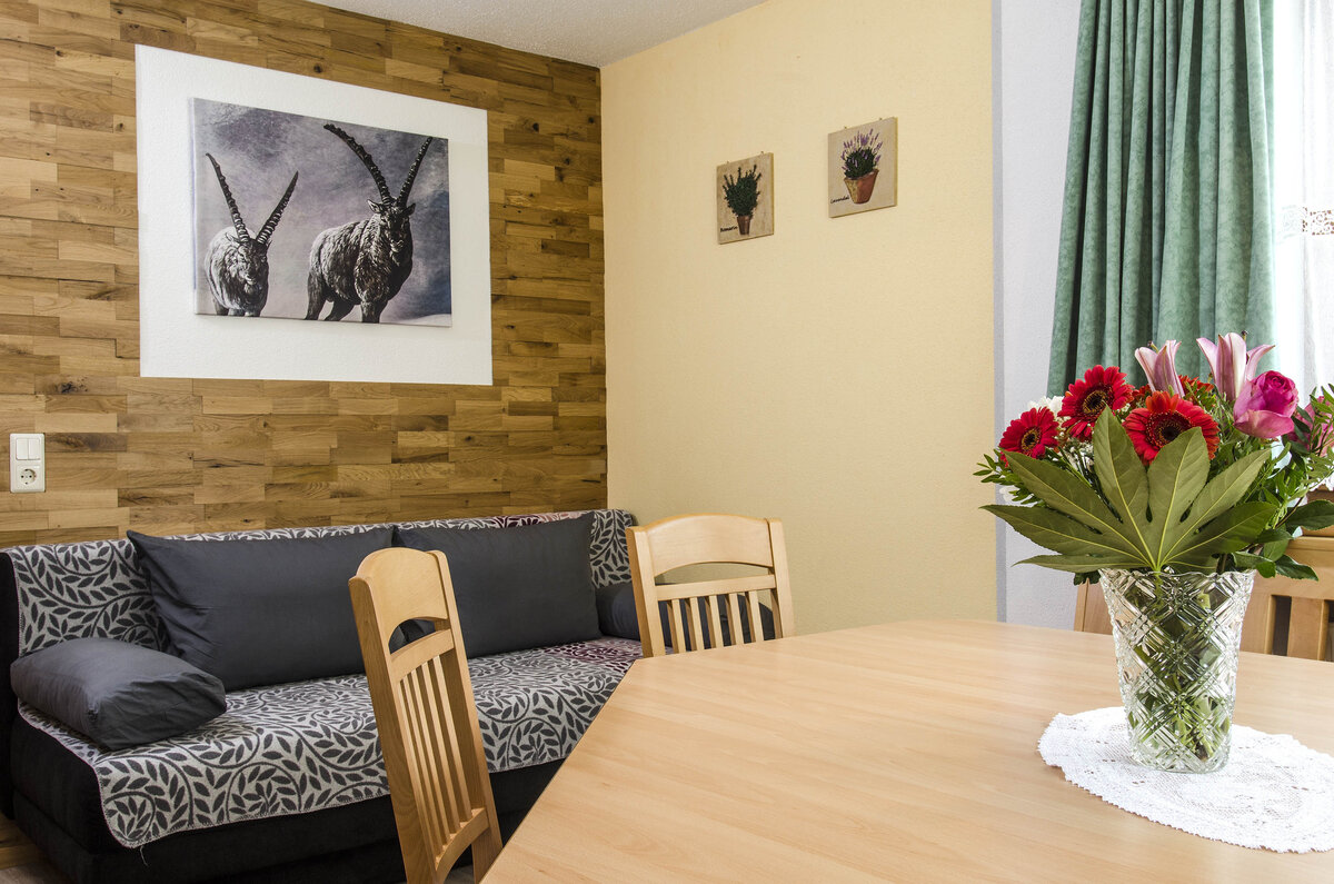  Gemütliches Apartment mit E-Herd mit Backrohr, Mikrowelle, Spülmaschine, Kühlschrank, Kaffeemaschine&hellip;